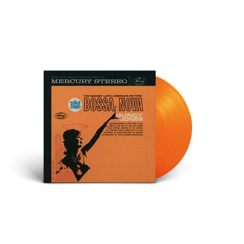 Big Band Bossa Nova von Quincy Jones - 1LP - Colour Orange Vinyl jetzt im Bravado Store