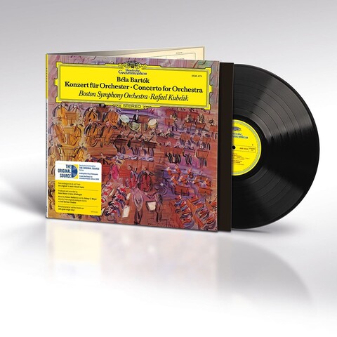 Bartók: Concerto for Orchestra (Original Source) von Rafael Kubelik & Boston Symphony Orchestra - Vinyl jetzt im Bravado Store