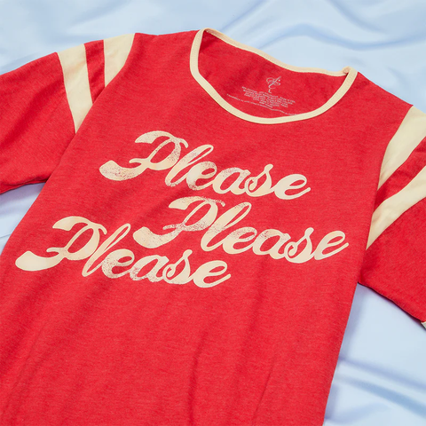 Please Please Please Ringer T-Shirt von Sabrina Carpenter - Ringer T-Shirt jetzt im Bravado Store