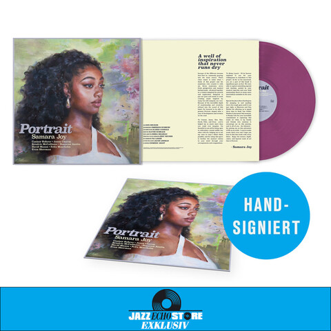 Portrait von Samara Joy - LP - Exclusive Colored Opaque Orchid Vinyl + Signed Art Card jetzt im Bravado Store