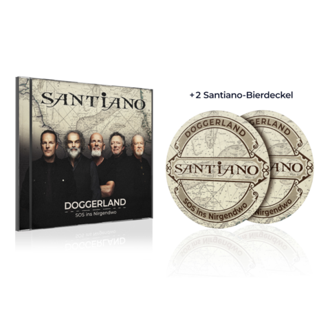 Doggerland - SOS Ins Nirgendwo von Santiano - CD + 2 Bierdeckel jetzt im Bravado Store