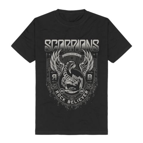 Rock Believer Ornaments von Scorpions - T-Shirt jetzt im Bravado Store