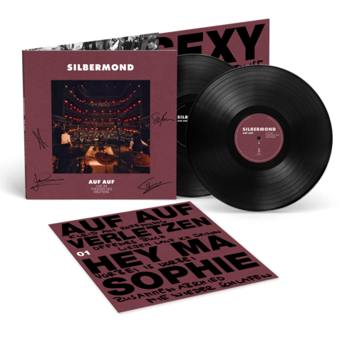 AUF AUF von Silbermond - Doppel-Vinyl (schwarz & signiert) jetzt im Bravado Store