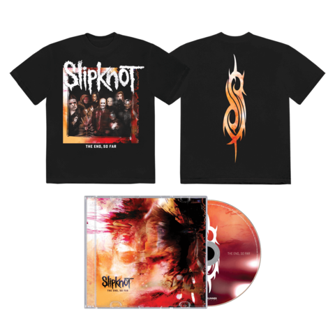 The End So Far von Slipknot - CD + T-Shirt Bundle I jetzt im Bravado Store
