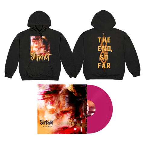 The End So Far von Slipknot - Pink LP + Hoodie jetzt im Bravado Store