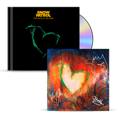 The Forest is the Path von Snow Patrol - Deluxe CD Hardback Book Signed Bundle jetzt im Bravado Store