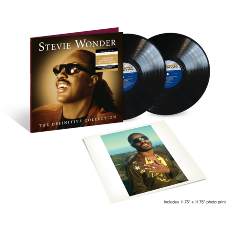 The Definitive Collection von Stevie Wonder - 2LP - Exclusive jetzt im Bravado Store