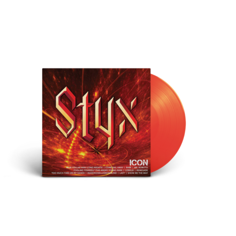 Icon von Styx - LP - Colour Orange Vinyl jetzt im Bravado Store