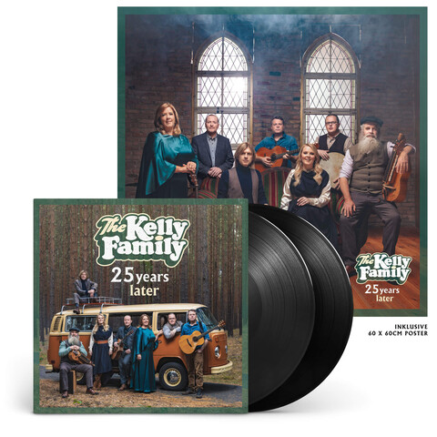 25 Years Later von The Kelly Family - Limited 2LP jetzt im Bravado Store