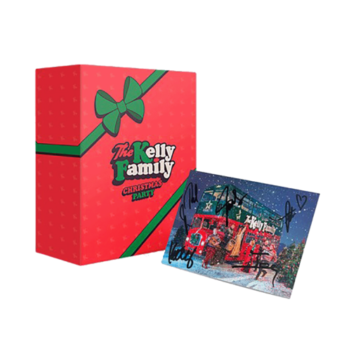 Christmas Party von The Kelly Family - Limitierte Fanbox + Exklusive Signierte Autogrammkarte jetzt im Bravado Store