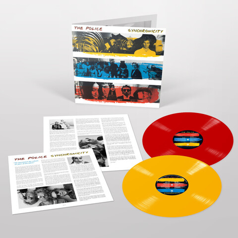 Synchronicity von The Police - 2LP - Deluxe Colored Limited Edition Vinyl jetzt im Bravado Store