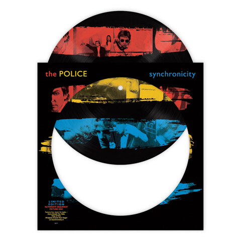 Synchronicity von The Police - LP -  Picture Disc Vinyl jetzt im Bravado Store