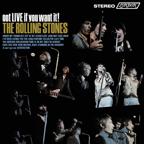 Got LIVE If You Want It! von The Rolling Stones - LP jetzt im Bravado Store