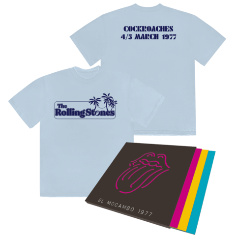 Live At The El Mocambo von The Rolling Stones - Exclusive 4LP Neon Vinyl + T-Shirt jetzt im Bravado Store