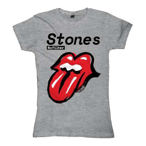 No Filter von The Rolling Stones - Girlie Shirt jetzt im Bravado Store
