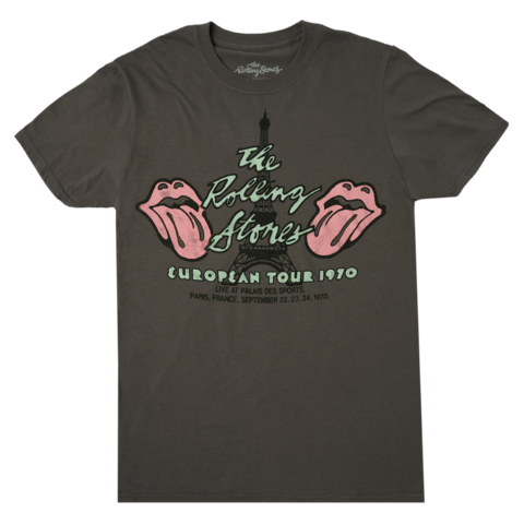 Paris '70 European Tour von The Rolling Stones - T-Shirt jetzt im Bravado Store