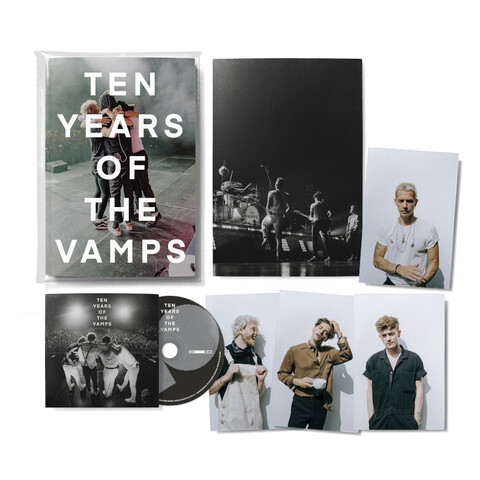 10 Years Of The Vamps von The Vamps - CD + Fanzine jetzt im Bravado Store