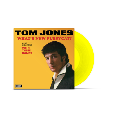 What's New Pussycat von Tom Jones - Neon Yellow Transparent Vinyl LP jetzt im Bravado Store