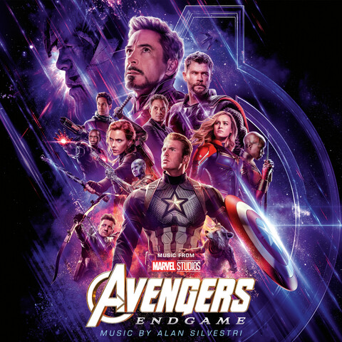 Music from Avengers: Endgame von Alan Silvestri - LP - Purple colored Vinyl jetzt im Bravado Store