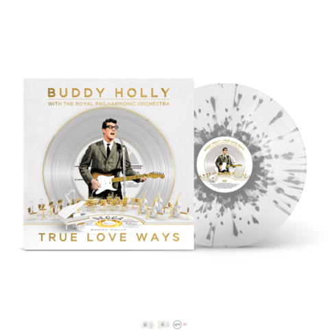 True Love Ways von Buddy Holly - LP - Coloured splatter Vinyl jetzt im Bravado Store