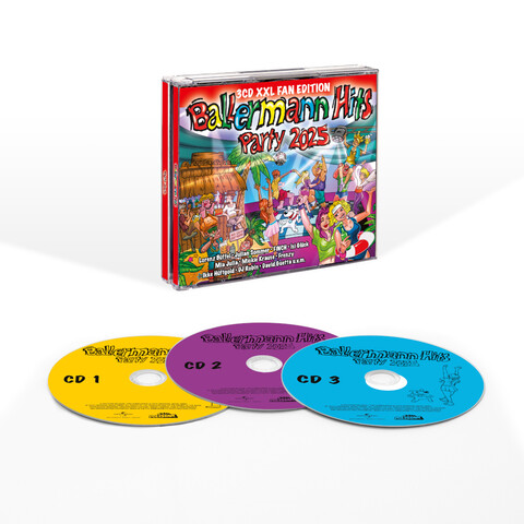 Ballermann Hits Party 2025 (XXL Fan Edition) von Various Artists - 3CD jetzt im Bravado Store