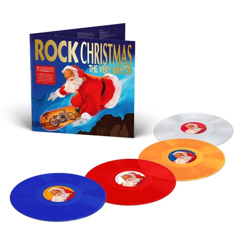 ROCK CHRISTMAS – The Very Best Of (New Edition 2024) von Various Artists - 4LP jetzt im Bravado Store