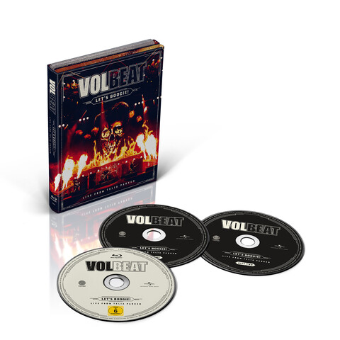 Let's Boogie! Live from Telia Parken (2CD + BD) von Volbeat - CD jetzt im Bravado Store