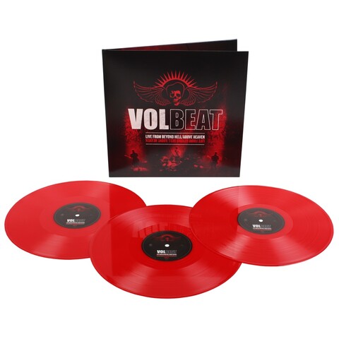 Live From Beyond Hell / Above Heaven (Coloured Red 3LP) von Volbeat - 3LP jetzt im Bravado Store