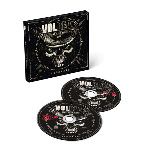 Rewind, Replay, Rebound: Live In Deutschland (2CD) von Volbeat - 2CD jetzt im Bravado Store