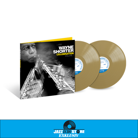Celebration, Volume 1 von Wayne Shorter - 2LP - Exclusive Gold Coloured Vinyl jetzt im Bravado Store