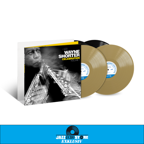 Celebration, Volume 1 von Wayne Shorter - 2LP - Exclusive Gold Coloured Vinyl + White Label jetzt im Bravado Store
