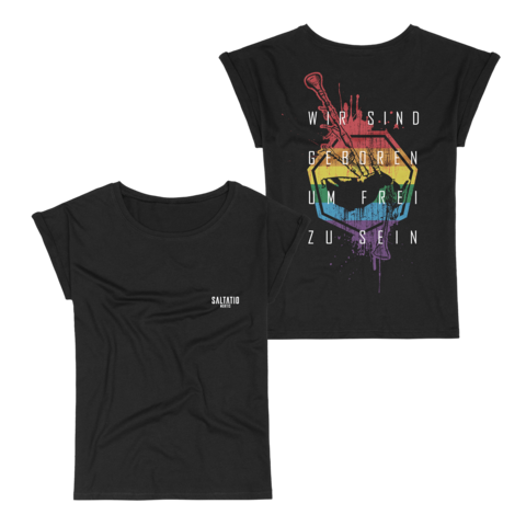 Rainbow Pipes von Saltatio Mortis - Girlie Shirt jetzt im Bravado Store