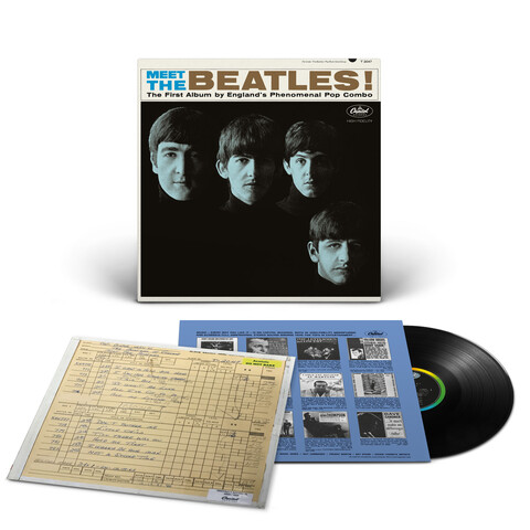 Meet The Beatles! von The Beatles - 1 LP Black jetzt im Bravado Store