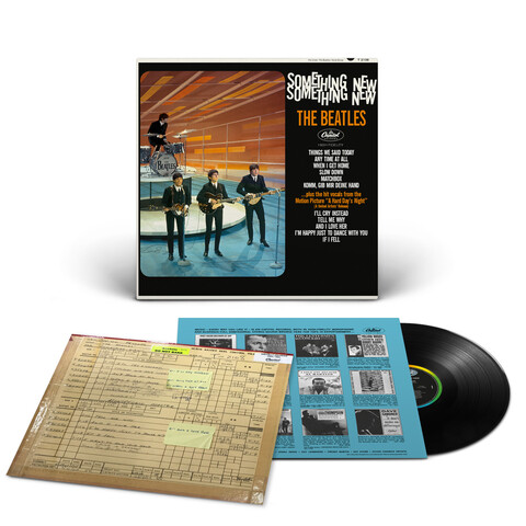 Something New von The Beatles - 1 LP - Black jetzt im Bravado Store