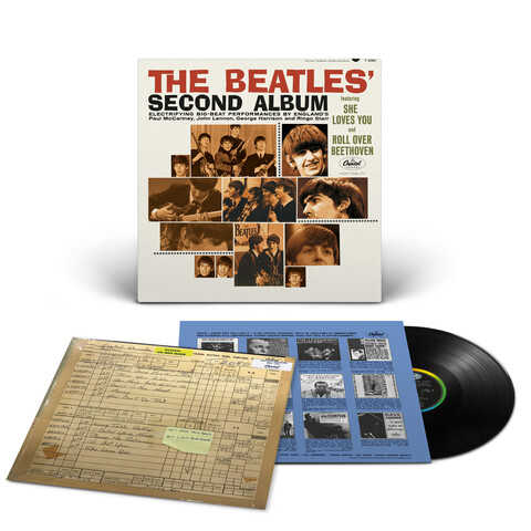 The Beatles’ Second Album von The Beatles - 1 LP - Black jetzt im Bravado Store