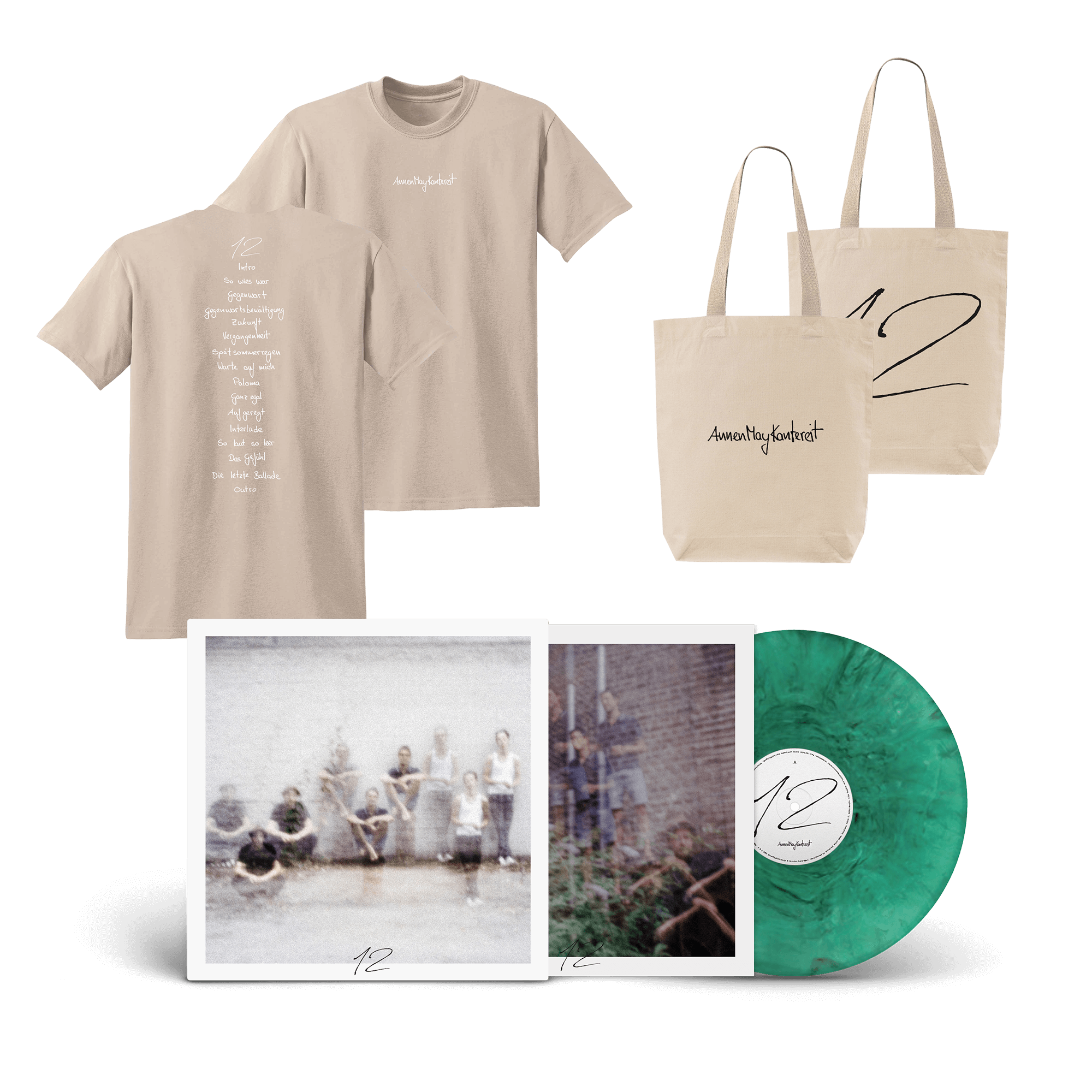 12 (Ltd. Deluxe LP + Oxfam T-Shirt Damen + Beutel)