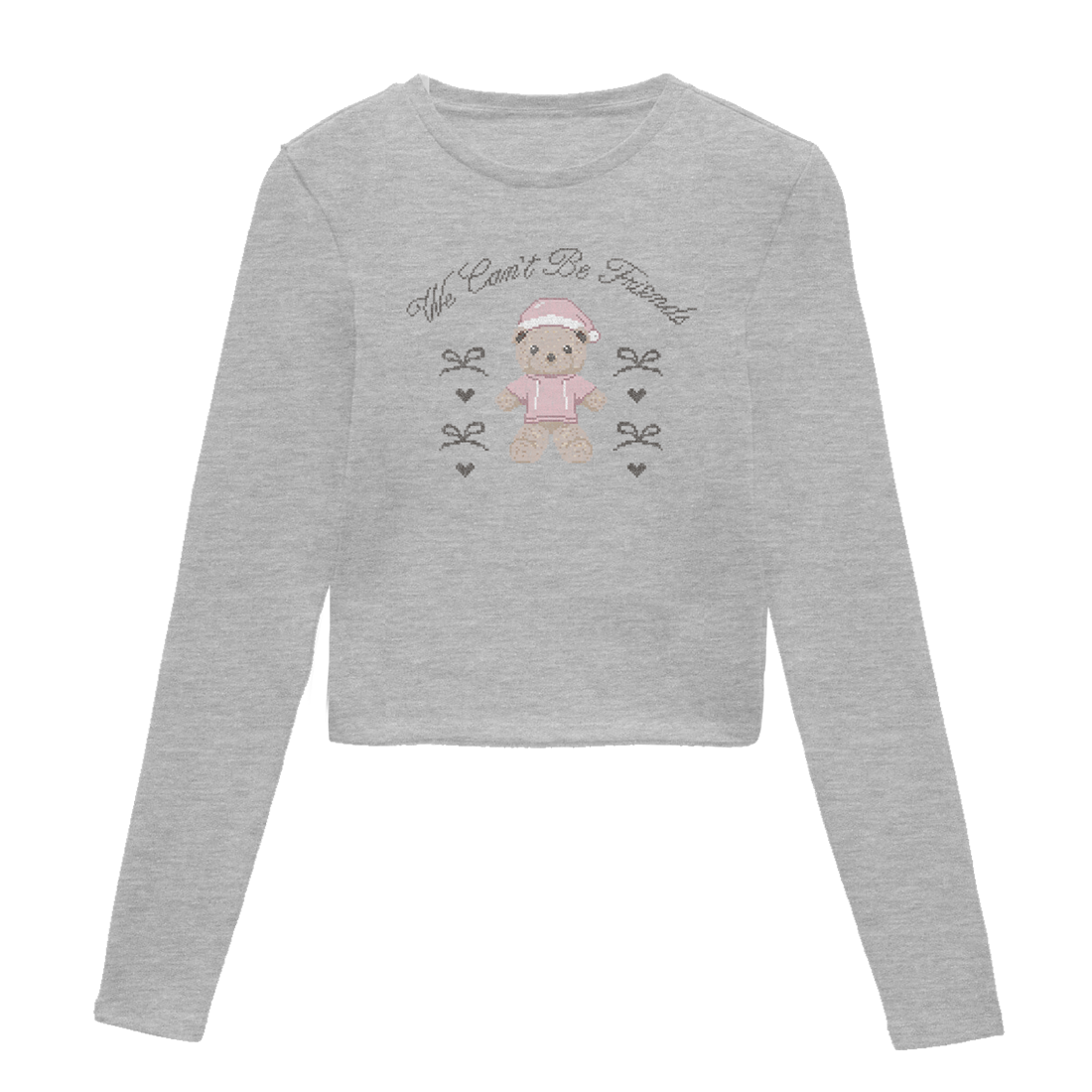 holiday teddy baby longsleeve t-shirt