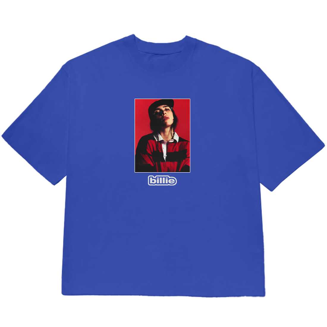 BILLIE PHOTO BLUE TEE