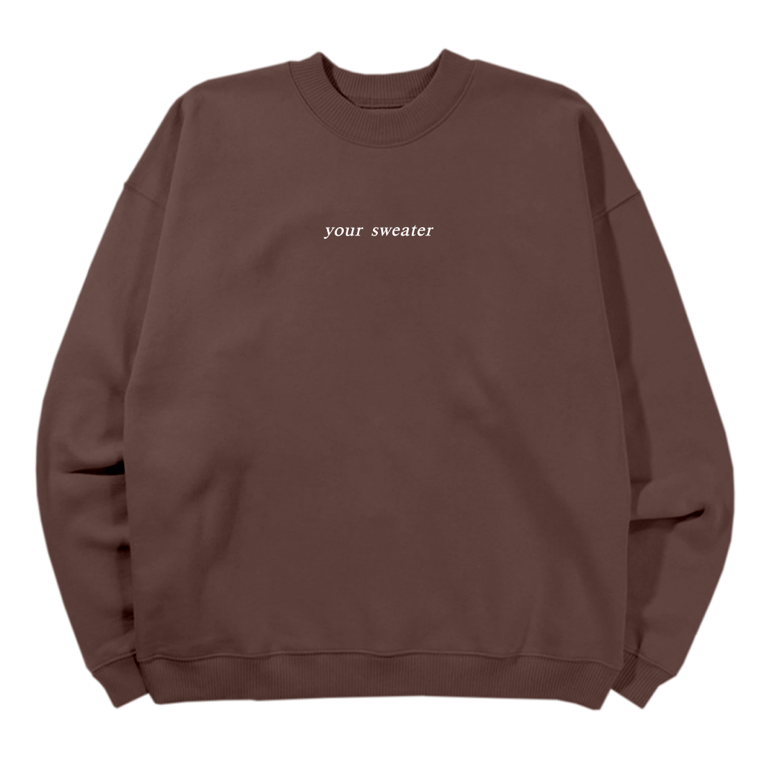 Brown 2022 Heather Day Crewneck