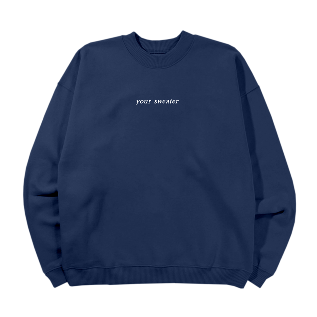 Navy 2024 Heather Day Crewneck