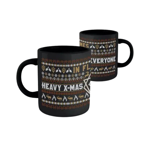 Heavy X-Mas Black Mug