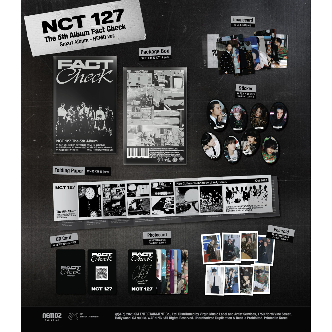 The 5th Album 'Fact Check'  (QR Ver.)