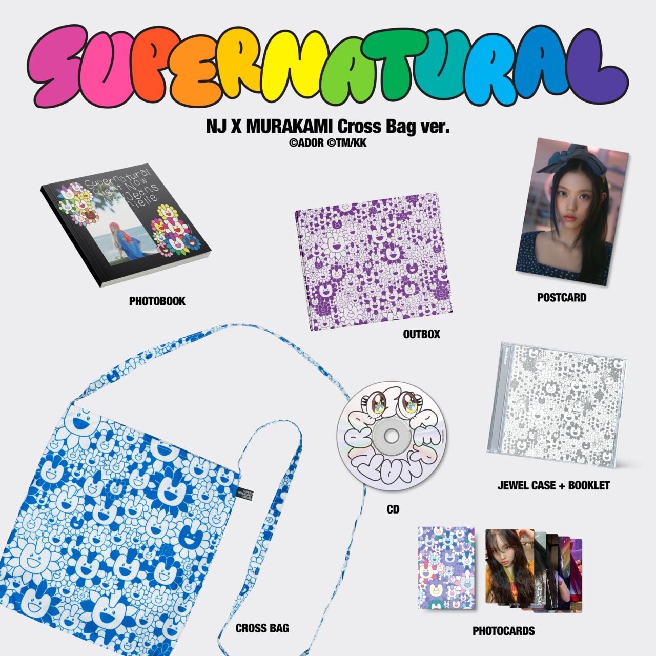 Supernatural NJ X MURAKAMI  (Drawstring Bag Ver.)