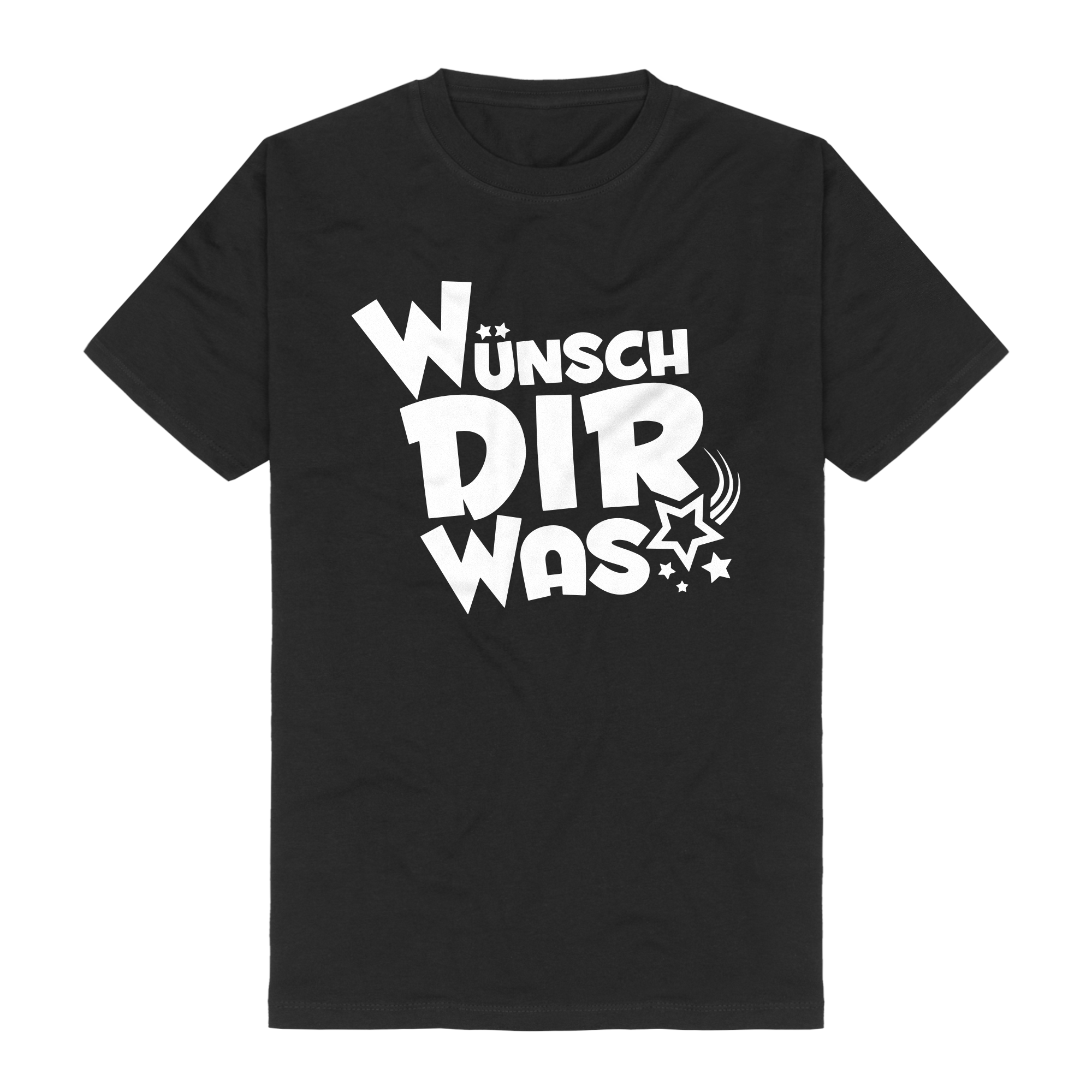 Wünsch Dir Was - Logo Shirt schwarz