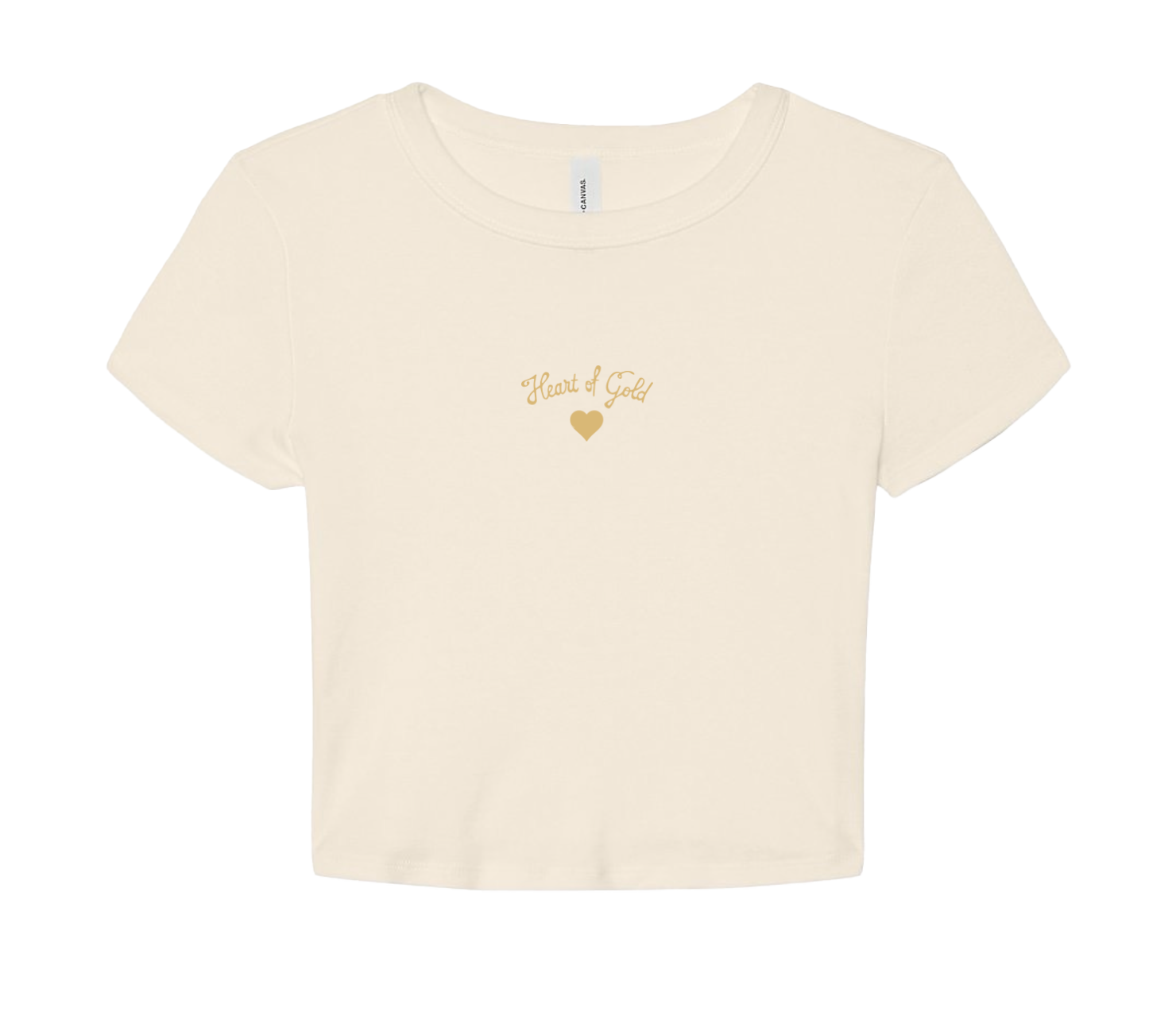 Heart Of Gold Baby Tee